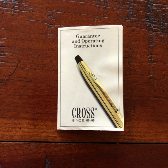 Vintage Cross Classic Black Ball Pen and Mechanical Pencil Set - Picture 7 of 9